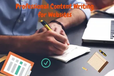 Website service visual
